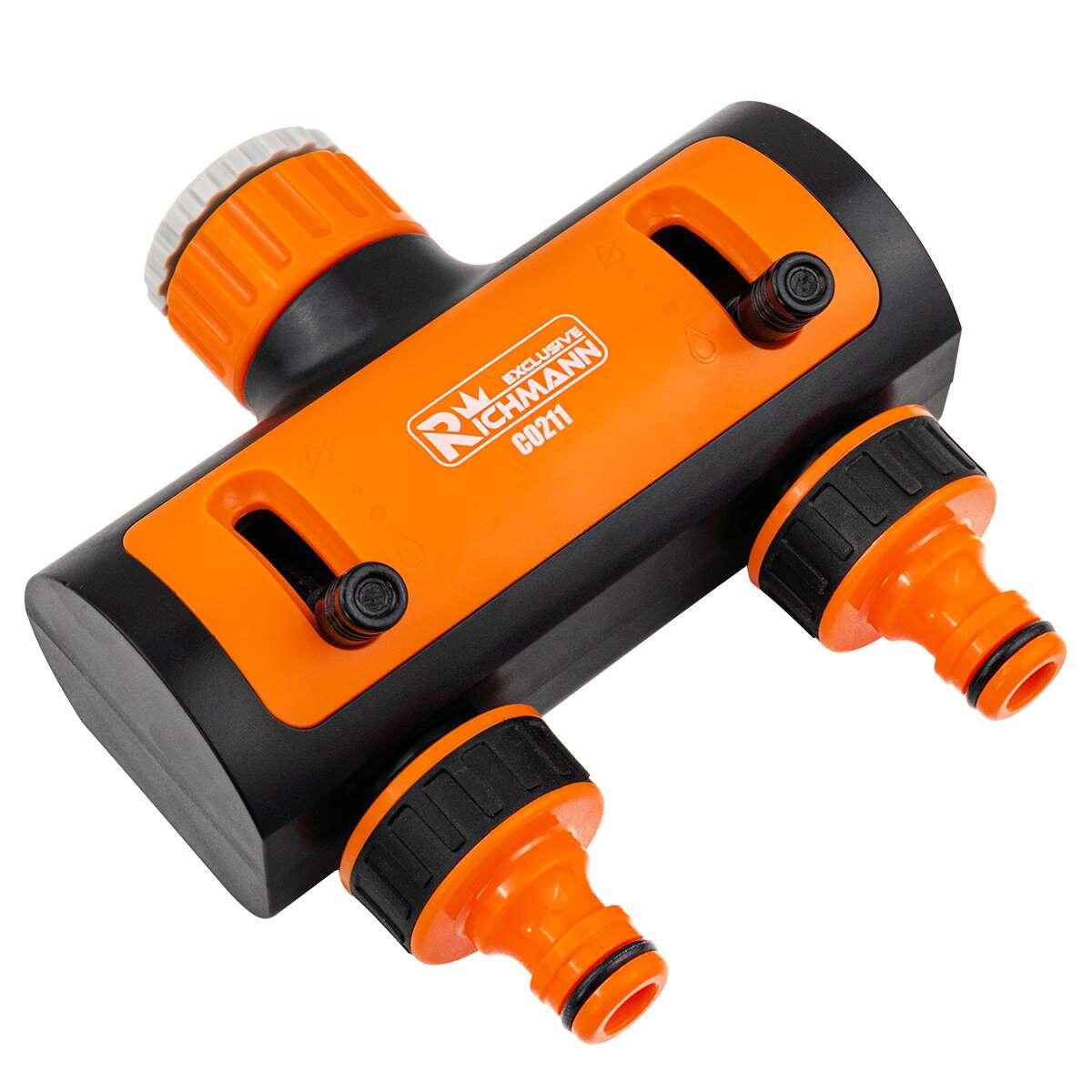 Distribuitor furtun cu 2 cai, 3/4-1", 12.5 mm, Richmann Exclusive