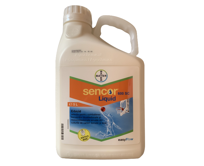 Erbicid SENCOR LIQUID 600 SC -  Bayer, Preemergent, Postemergent, Cartof, Tomate, Soia