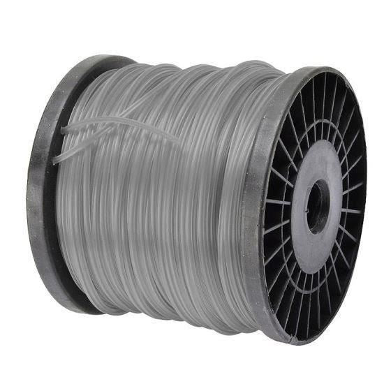 Fir rezerva motocoasa, trimmer cu insertie metalica,​​​​​​​ DUO, 2.4 mm x 262 m, Richmann Exclusive
