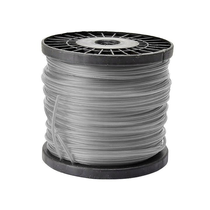 Fir rezerva motocoasa, trimmer cu insertie metalica, DUO, tip stea, 2.7 mm x 257 m, Richmann Exclusive