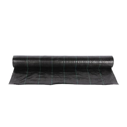 Folie antiburuieni, polietilena, tesuta, neagra, 100 g/m2, 1.2x100 m, Micul Fermier