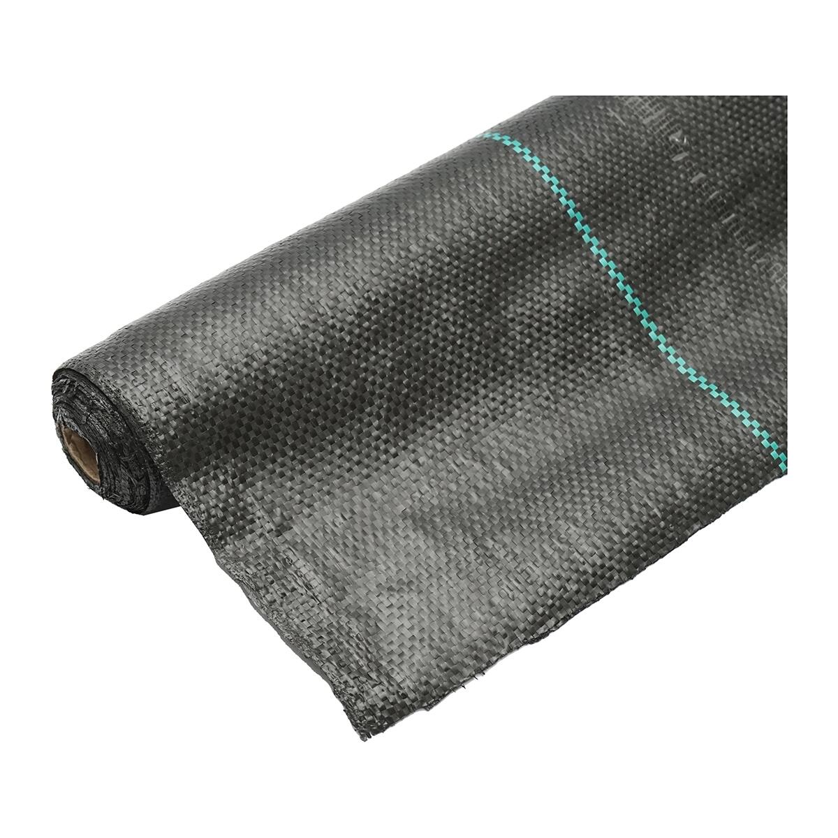 Folie antiburuieni, polipropilena, tesuta, neagra, 70 g/m2, 2x10 m