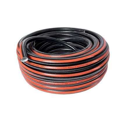 Furtun de gradina, 4 straturi, flexibil, ranforsat, 1/2", 50 m, cuple, adaptor, pistol stropit, Richmann Exclusive