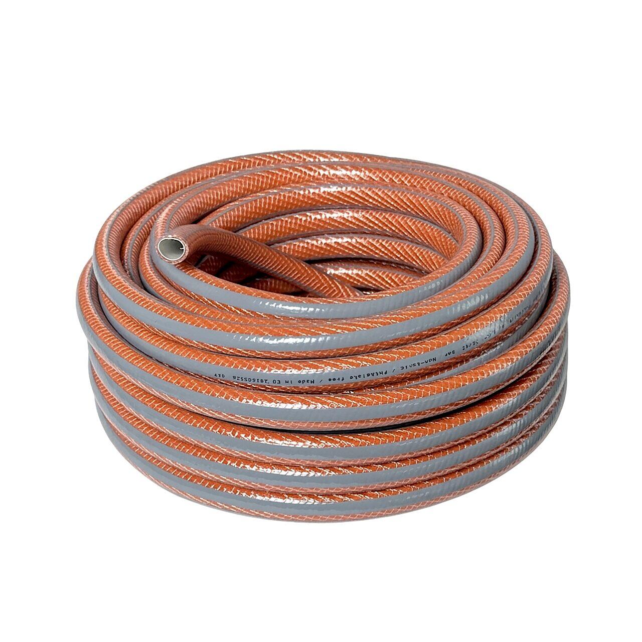 Furtun de gradina, 6 straturi, antirasucire, 1/2", 30 m, cuple, adaptor, pistol stropit, Richmann Exclusive
