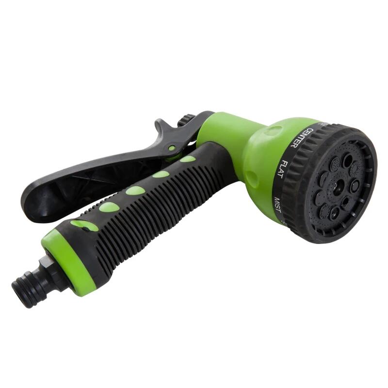 Furtun cu tambur/rola pentru gradina, retractabil/automat, portabil, pentru perete, 1/2", 9 moduri, 20 m