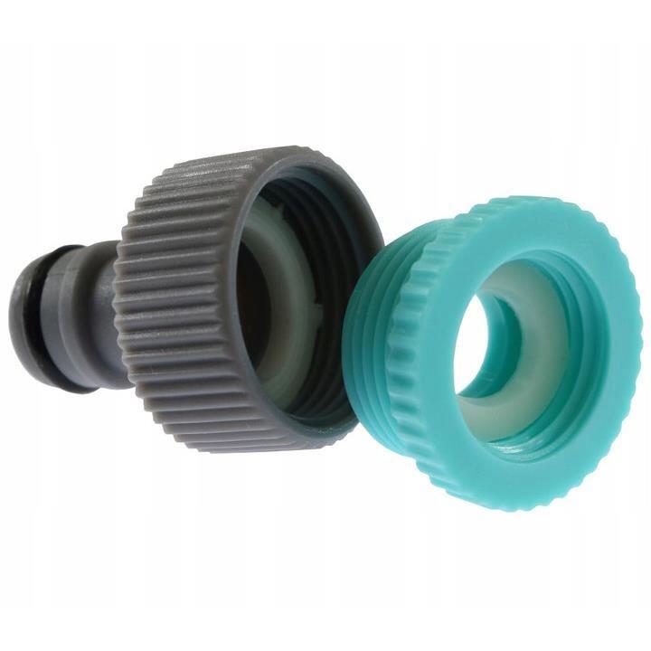 Furtun de gradina, 4 straturi, cu 2 cuple si adaptor, 3/4", 20 m, Cellfast Yellow