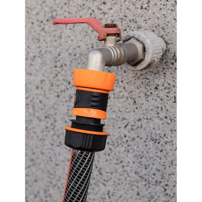 Furtun de gradina, 6 straturi, antirasucire, cu 2 cuple si adaptor, 1/2", 50 m, NEO