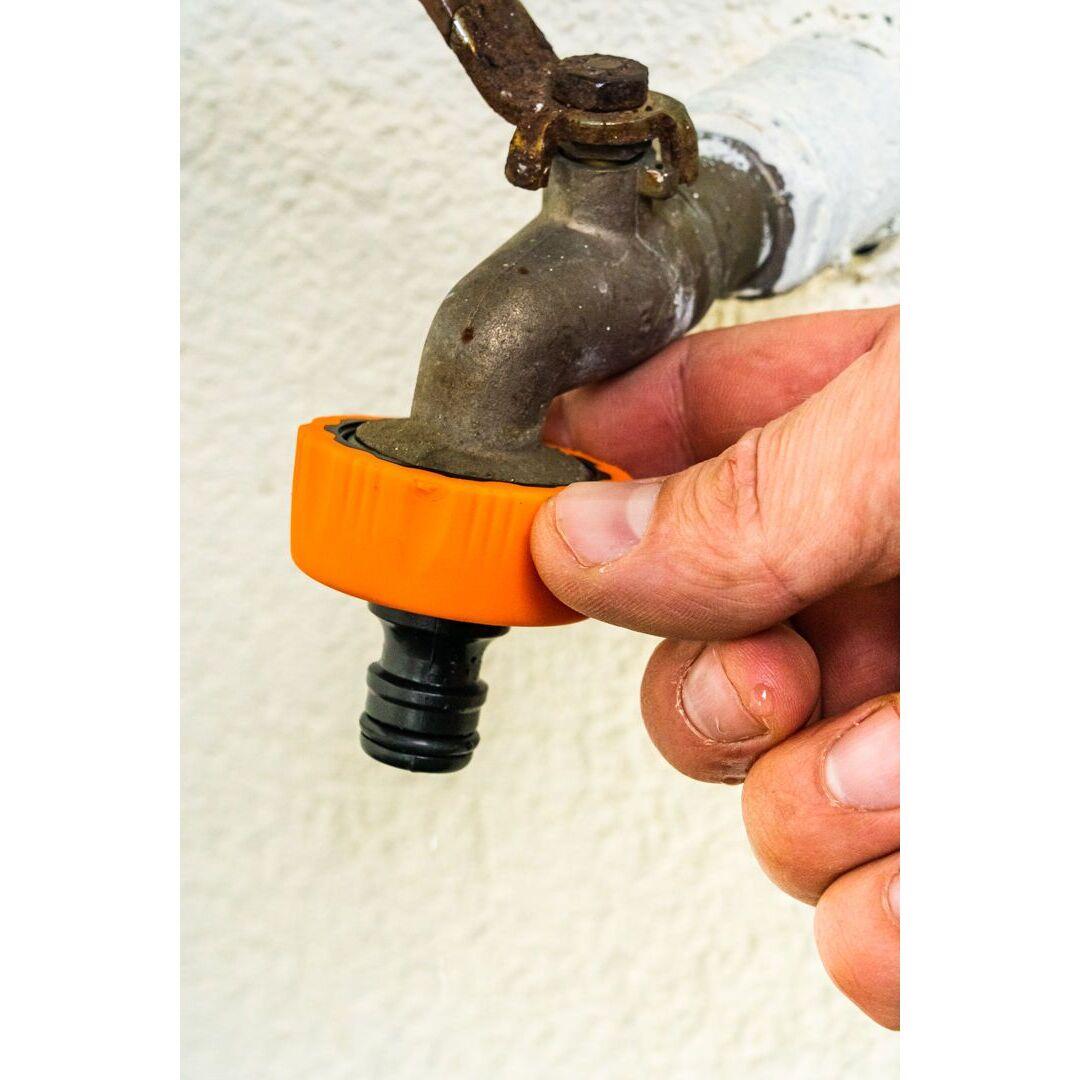 Furtun de gradina, 6 straturi, antirasucire, cu 2 cuple si adaptor, 1/2", 20 m, NEO
