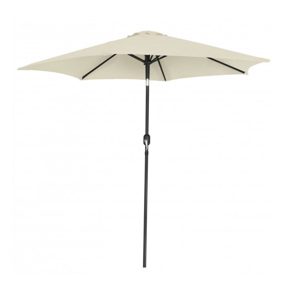 Umbrela gradina/terasa, cu inclinatie, crem, 300 cm