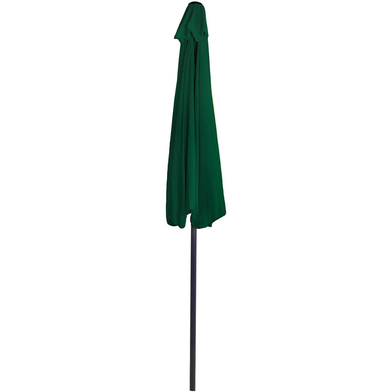 Umbrela balcon/terasa, semirotunda, verde, 270 cm
