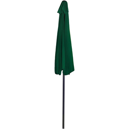 Umbrela balcon/terasa, semirotunda, verde, 270 cm