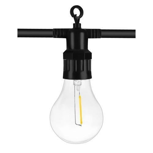 Ghirlanda tip sirag de becuri, LED, 220-240V, IP44, 6 cm, 4.65 m