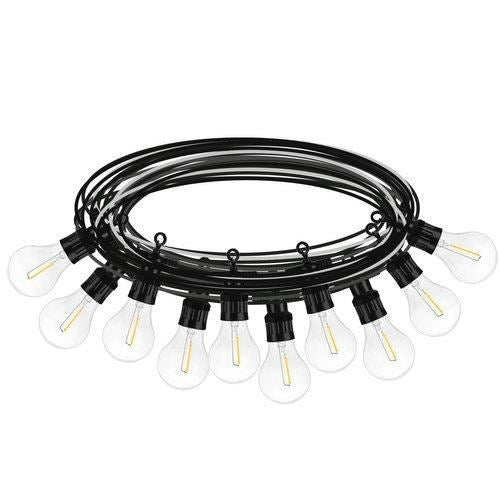 Ghirlanda tip sirag de becuri, LED, 220-240V, IP44, 6 cm, 4.65 m
