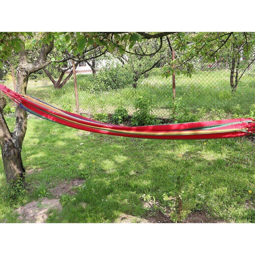 Hamac bumbac, Verk Group, Emilia, multicolor, max 200 kg, 200x80 cm