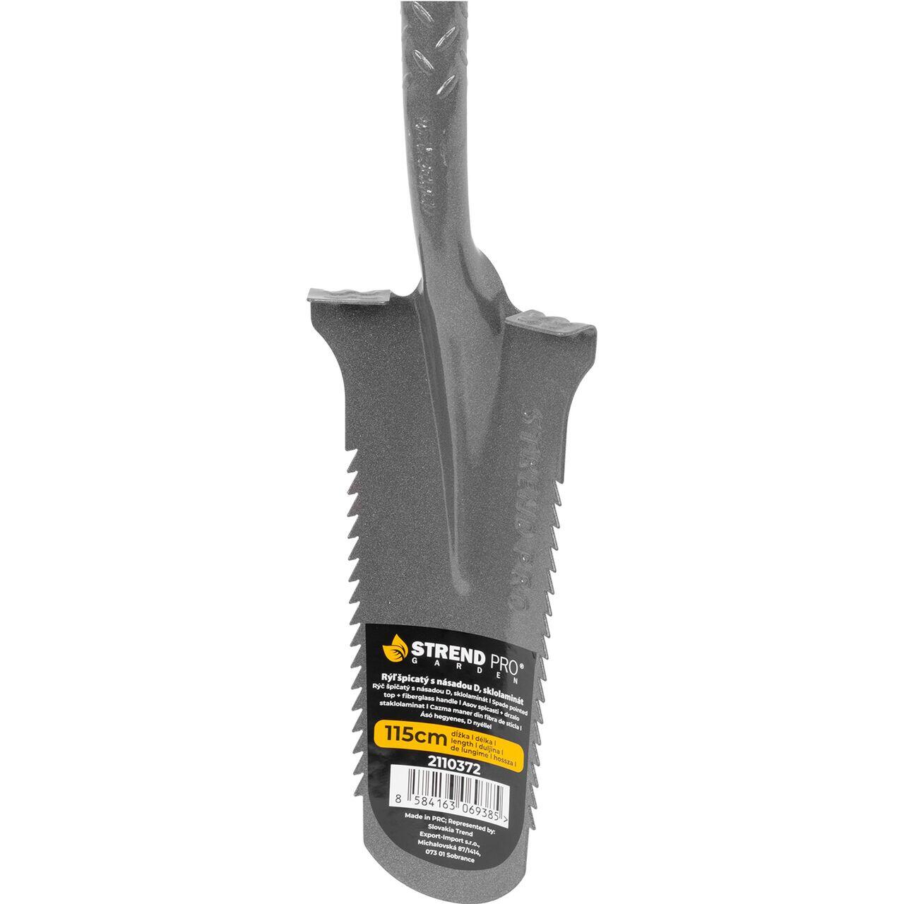 Harlet, cazma, ingust, maner fibra sticla, 115 cm, Strend Pro