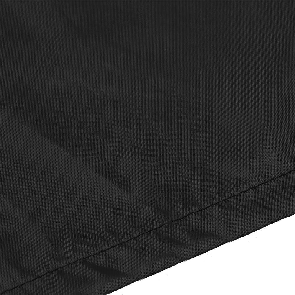 Husa pentru umbrela de gradina, Springos, cu fermoar, negru, 265x70 cm