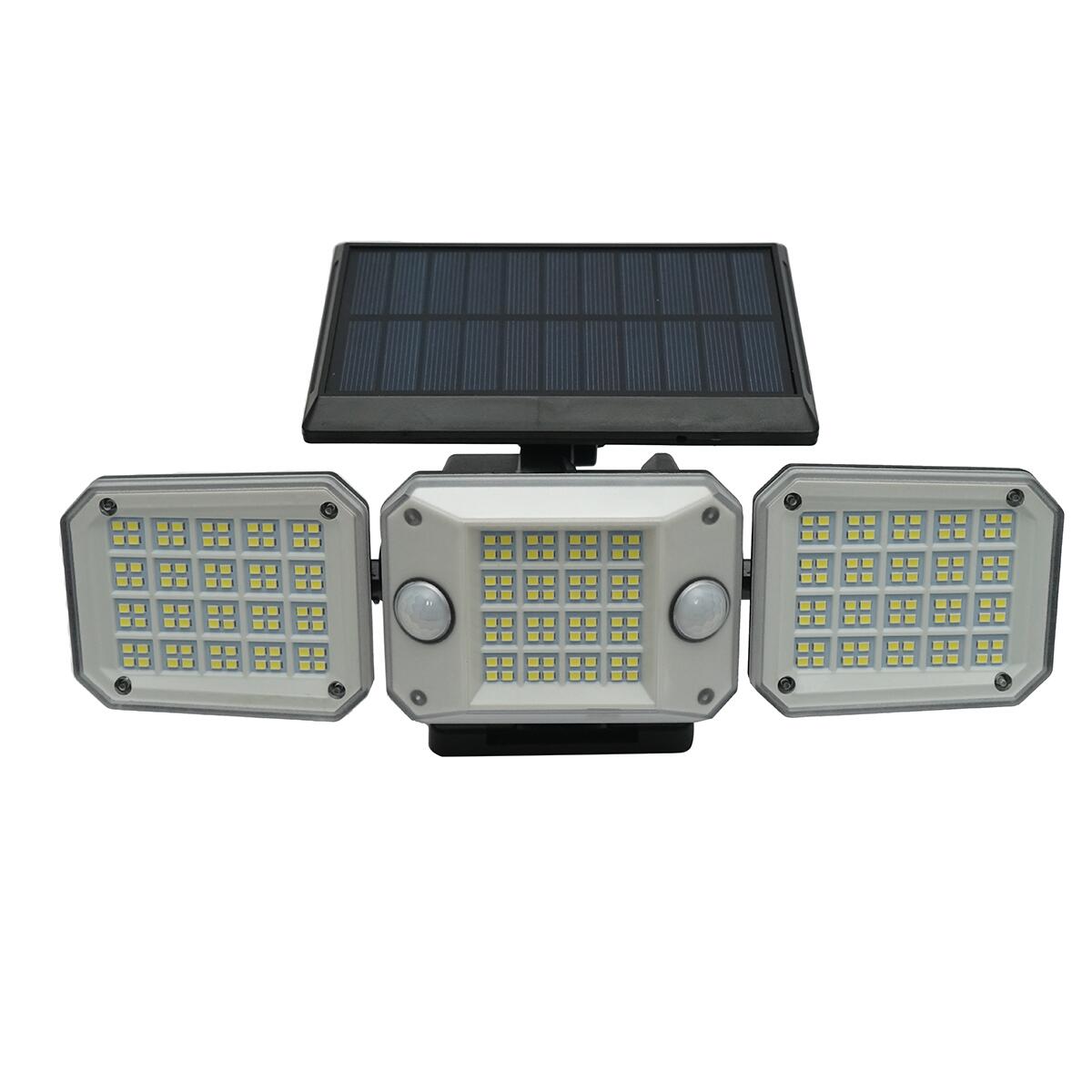 Lampa solara de perete, panou extern, 2000 mAh, 3 moduri, IP65, Breckner Germany