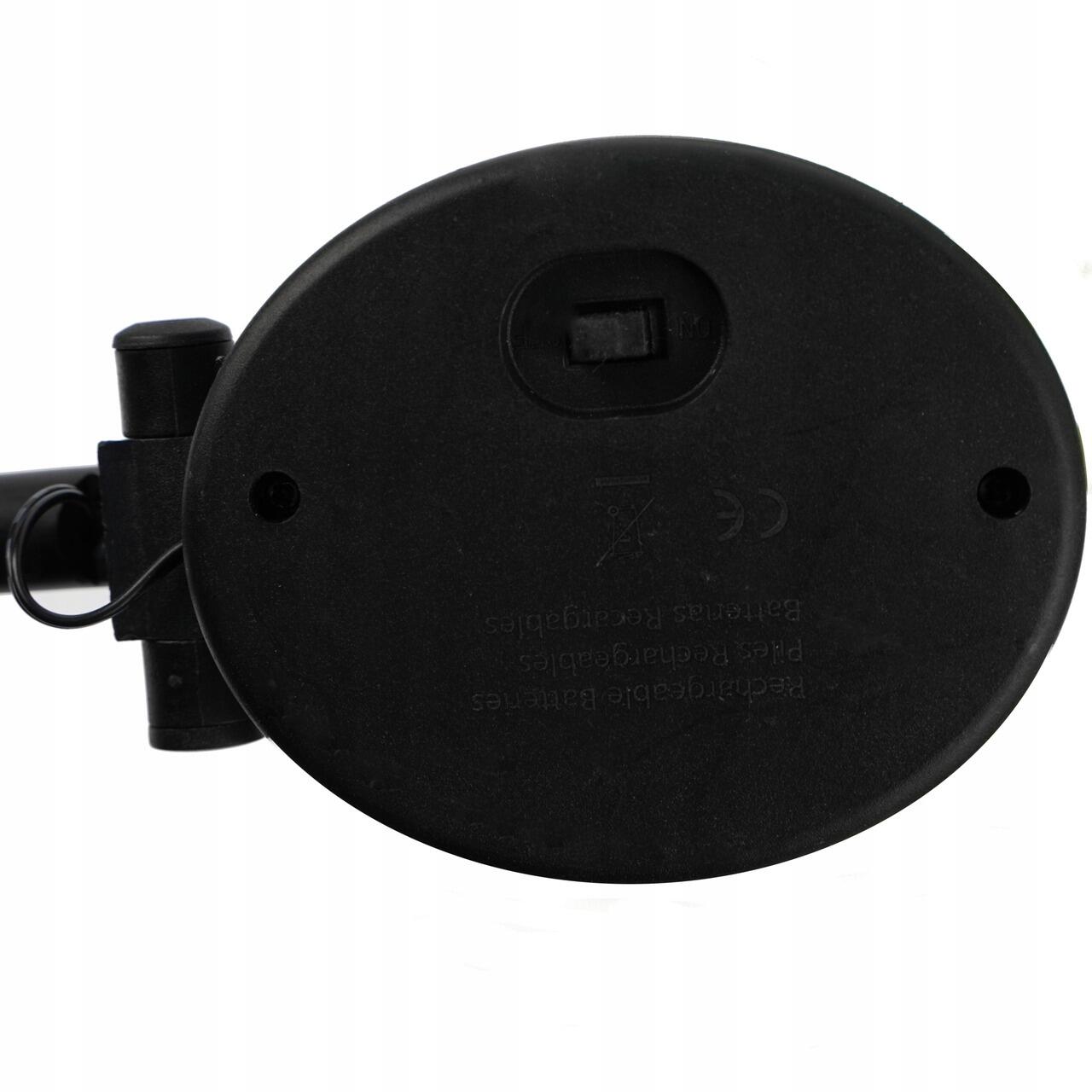 Lampa solara pentru gradina, Gardlov, trandafir cu 3 flori, 3 LED, 5 culori, 80 cm