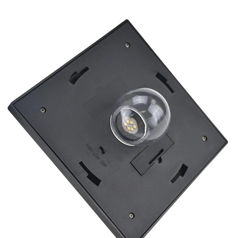 Lampa solara tip felinar pentru gradina, 1 LED, 18x18x160 cm