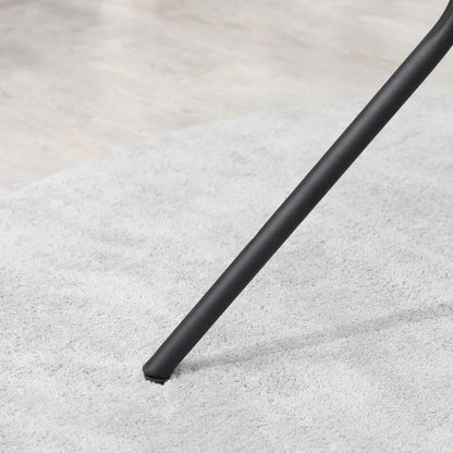 Masa gradina/terasa/balcon pentru exterior, rotunda, metalica, negru, 91x71.5 cm