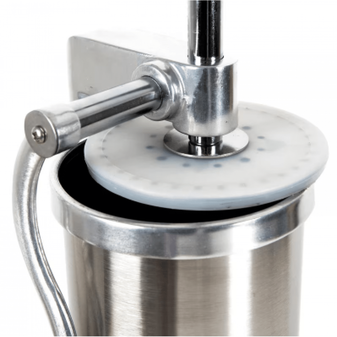 Mașină Verticală de Umplut Cârnați din Inox MX1833 – 6 kg, 6 Pâlnii de 14, 18, 21, 25, 29 și 35 mm
