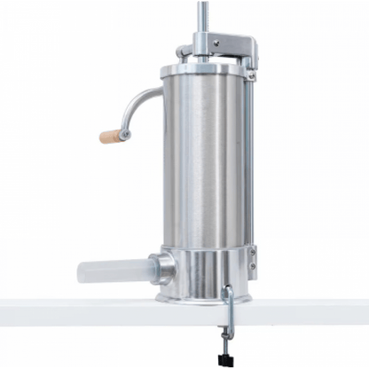 Mașină Verticală de Umplut Cârnați din Inox MX1833 – 6 kg, 6 Pâlnii de 14, 18, 21, 25, 29 și 35 mm