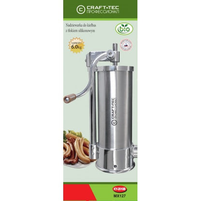 Masina de Carnati Verticala Craft-Tec MX127 - 6 kg - 6 Palnii Incluse (14, 18, 21, 25, 29, 35 mm)