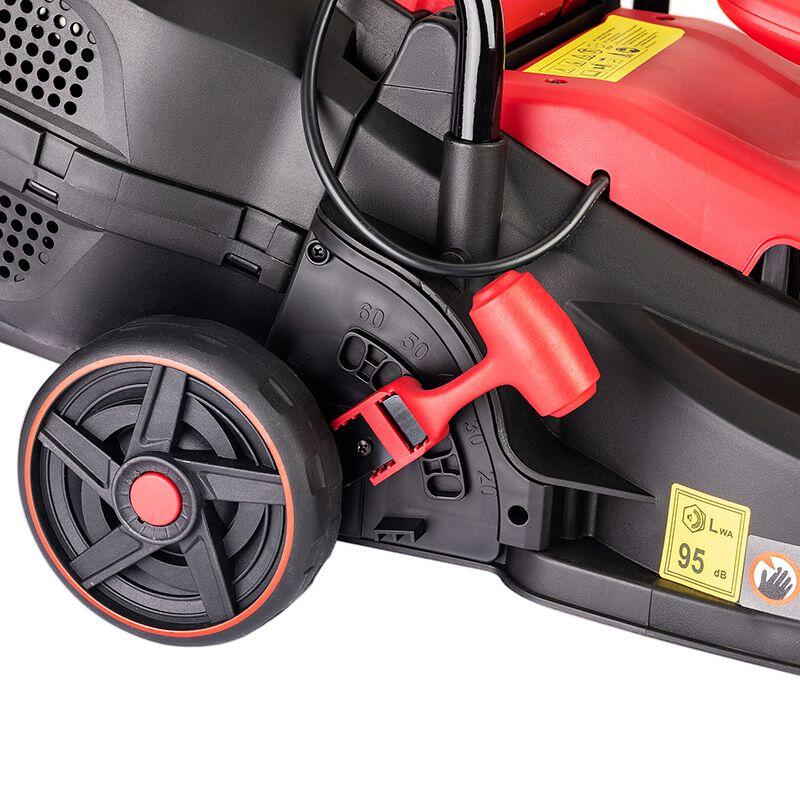 Masina de tuns iarba, gazon, electrica, motor fara perii, 20V Li-ion (acumulator neinclus), 32 cm, Worcraft
