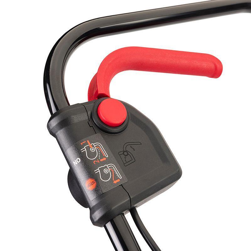 Masina de tuns iarba, gazon, electrica, motor fara perii, cu 2 acumulatori 4 Ah, incarcator, 2x20V Li-ion, 32 cm, Worcraft
