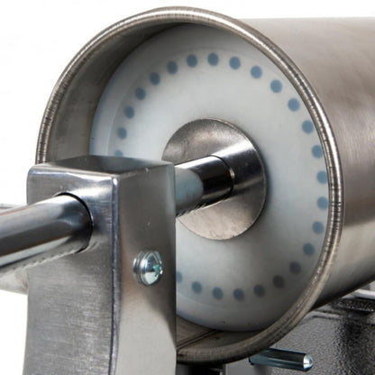 Mașină Manuală de Umplut Cârnați Orizontală Craft-Tec MX131  4 kg - 5 Pâlnii Incluse de 10, 15, 19, 22 și 25 mm