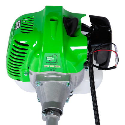 Motocoasa/trimmer pentru tuns iarba, Micul Fermier, benzina, cu 3 accesorii, 3.4 CP, 43 CC