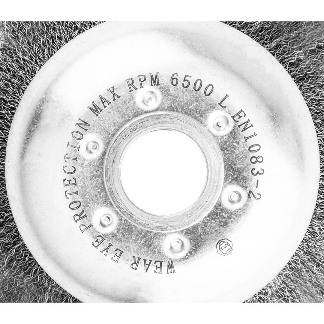Perie sarma, circulara, pentru motocoasa/trimmer, otel, 150x25.4 mm, Graphite