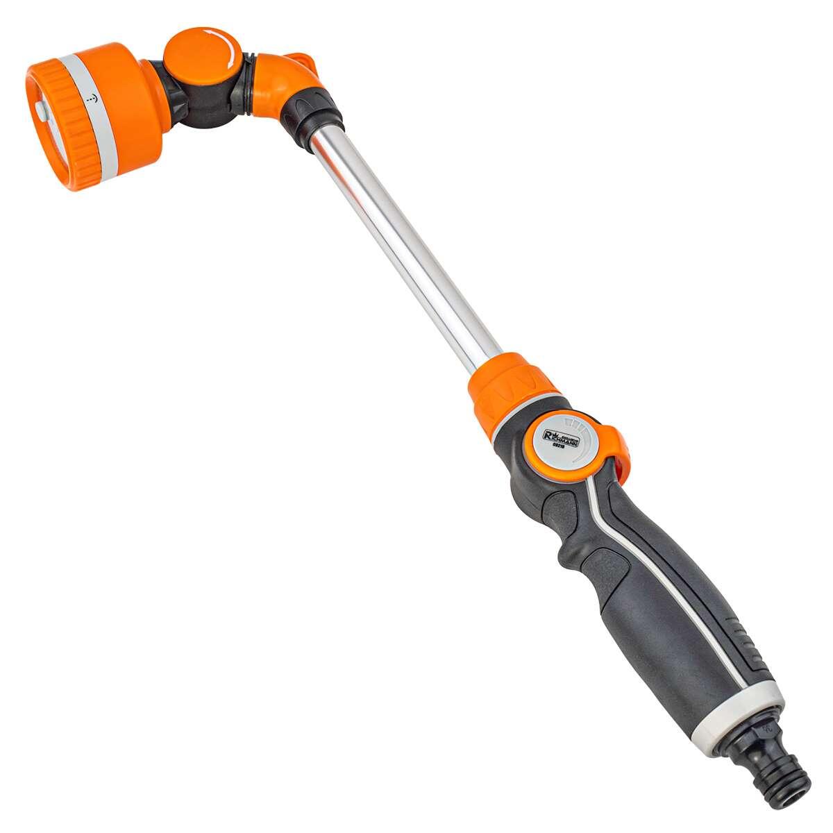 Pistol stropit gradina, lung, tip dus, 3 moduri, cap rotativ 90°, plastic, metal, Richmann Exclusive