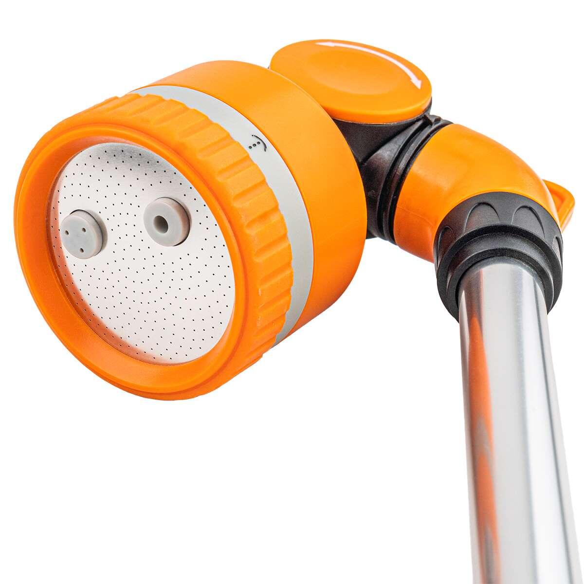 Pistol stropit gradina, lung, tip dus, 3 moduri, cap rotativ 90°, plastic, metal, Richmann Exclusive