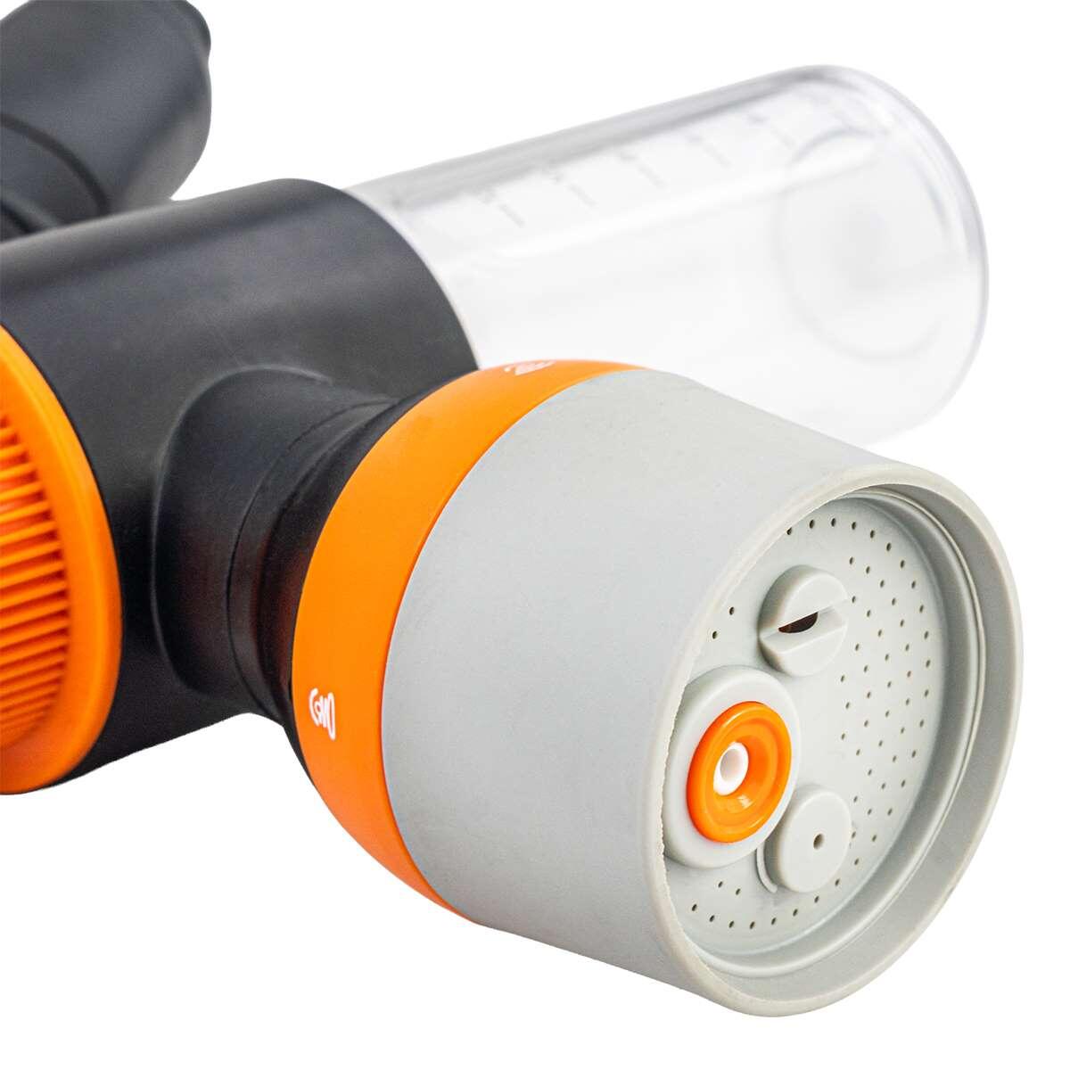 Pistol stropit gradina, tip dus, cu dozator, 4 moduri, plastic, Richmann Exclusive