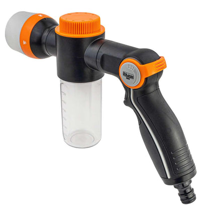 Pistol stropit gradina, tip dus, cu dozator, 4 moduri, plastic, Richmann Exclusive