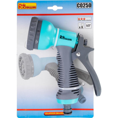 Pistol stropit gradina, tip dus, 9 moduri, plastic, Richmann