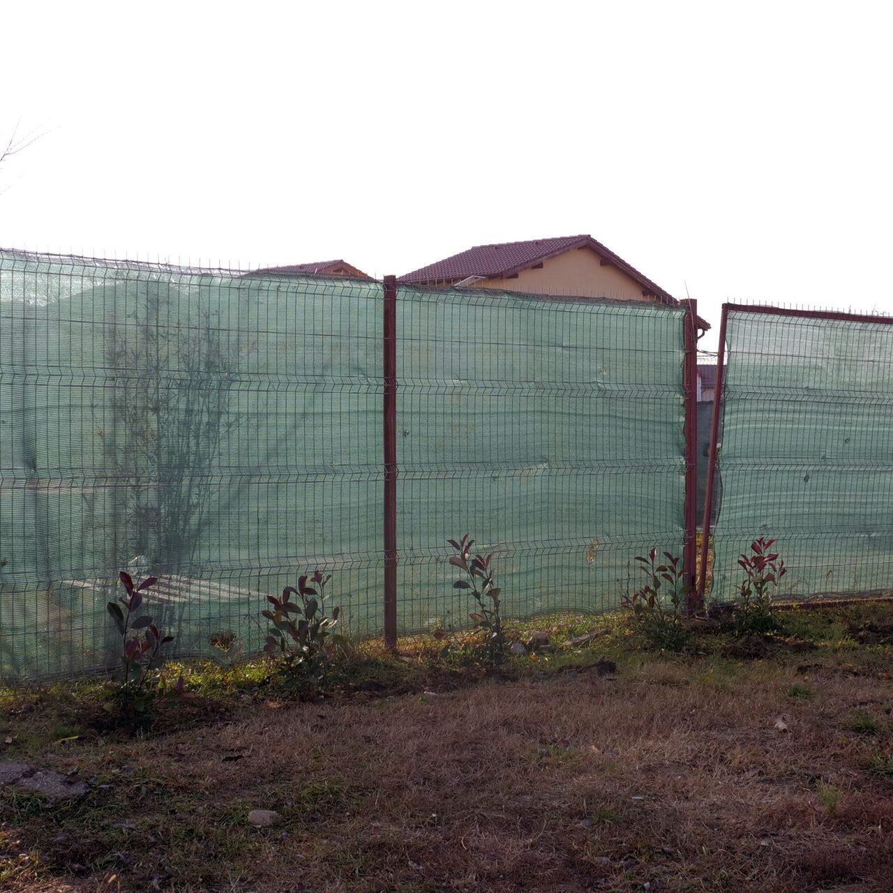 Plasa de umbrire, HDPE, 80 g/mp, grad de umbrire 80%, verde, 50x2 m