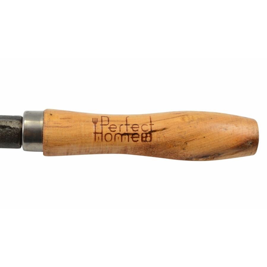 Prajitor pentru slanina, fonta, cu maner 53 cm, 12.5cm, Perfect Home