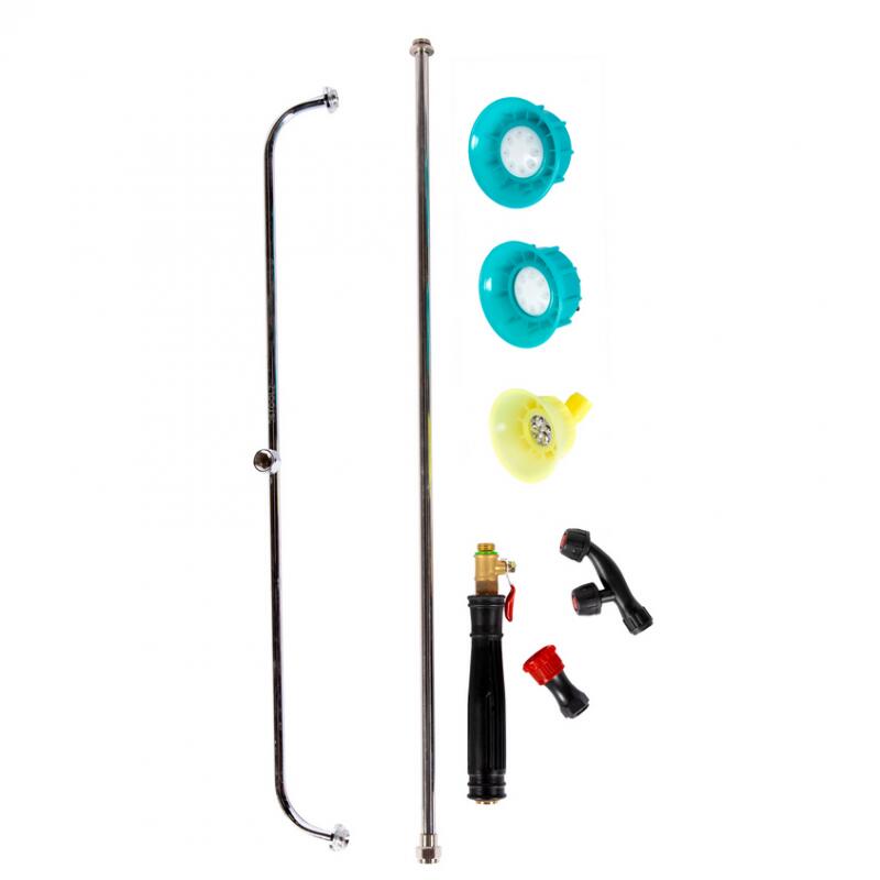 Pulverizator gradina, pompa de stropit, Detoolz, 2 in 1, vermorel, manual si electric, pentru spate, cu acumulator 8 Ah, accesorii, 16 L