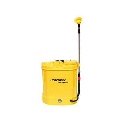 Pulverizator gradina, pompa de stropit, vermorel, Breckner Germany, electric, pentru spate, cu acumulator 8 Ah, 12 L