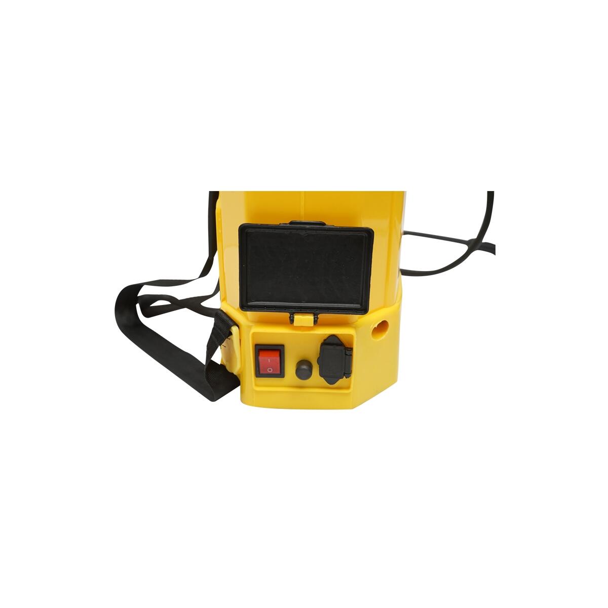 Pulverizator gradina, pompa de stropit, vermorel, Breckner Germany, electric, pentru spate, cu acumulator 8 Ah, 16 L