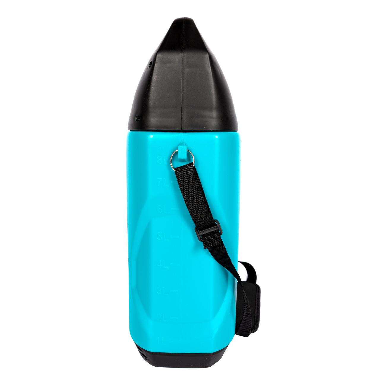 Pulverizator gradina, pompa de stropit, vermorel, Detoolz, electric, pentru spate, cu acumulator 2 Ah, 8 L