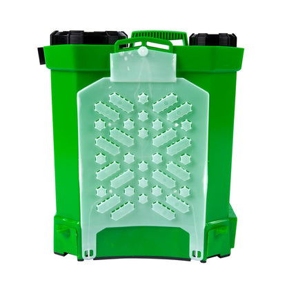 Pulverizator gradina, pompa de stropit, vermorel, Micul Fermier, electric, pentru spate, cu acumulator 8 Ah, 10 L