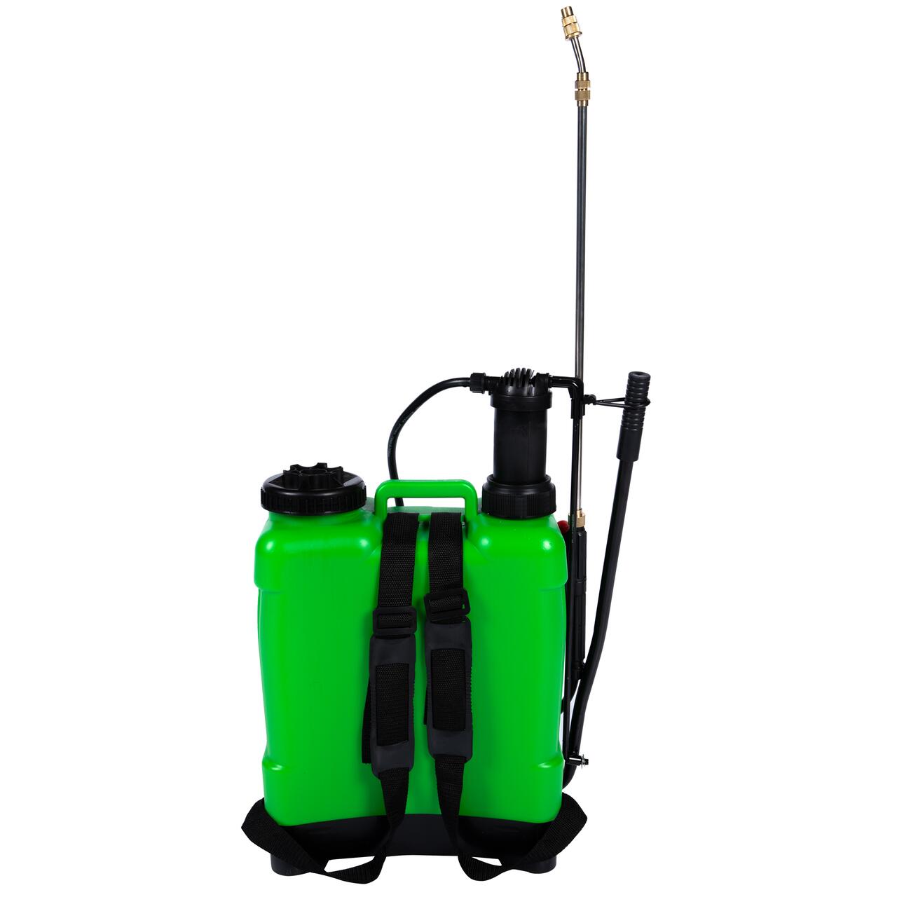 Pulverizator gradina, pompa de stropit, vermorel, Micul Fermier, manual, pentru spate, cu accesorii, 20 L