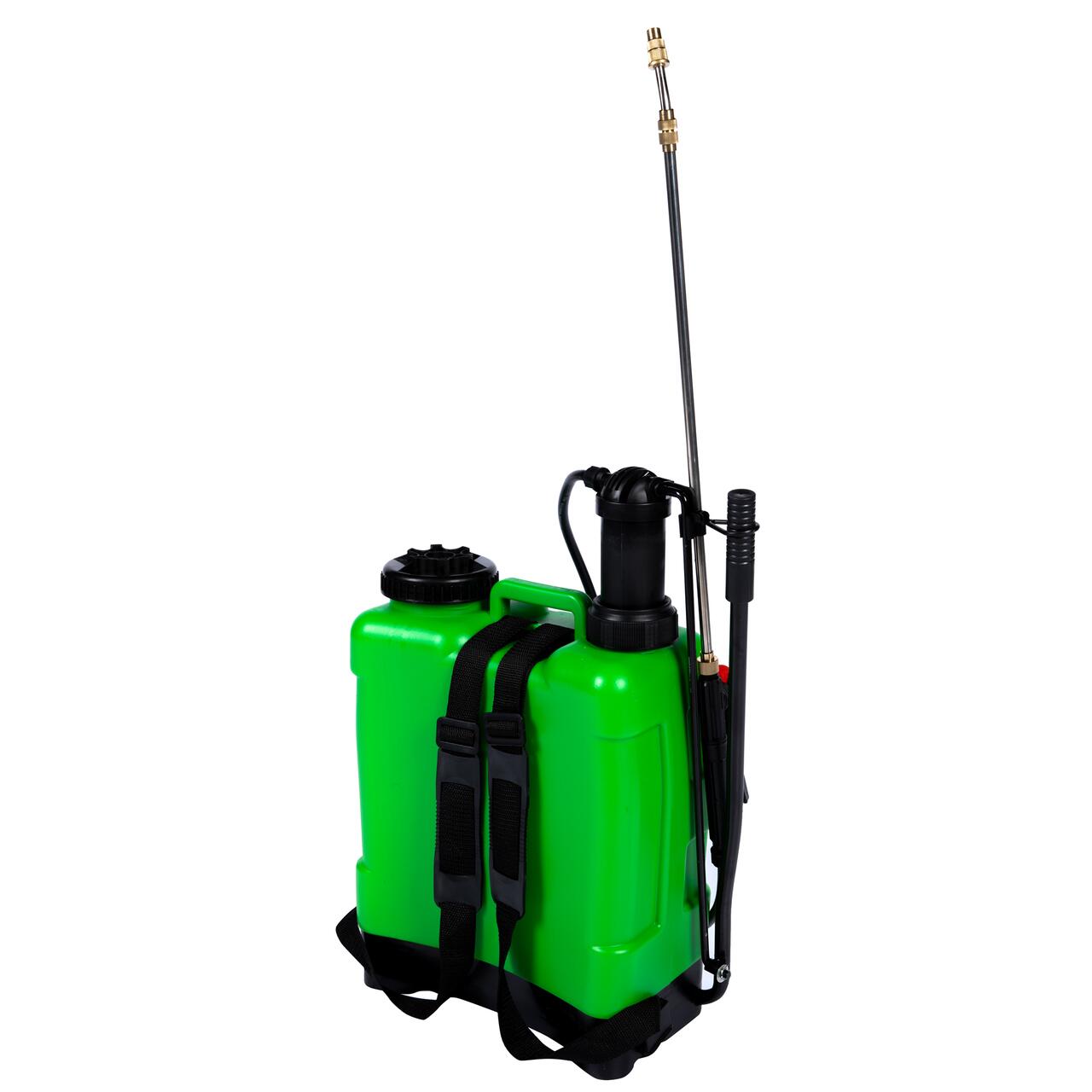 Pulverizator gradina, pompa de stropit, vermorel, Micul Fermier, manual, pentru spate, cu accesorii, 20 L