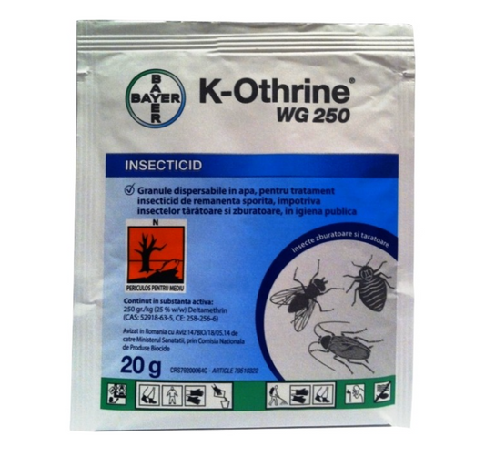 Insecticid KOTHRINE 250 WG 20G