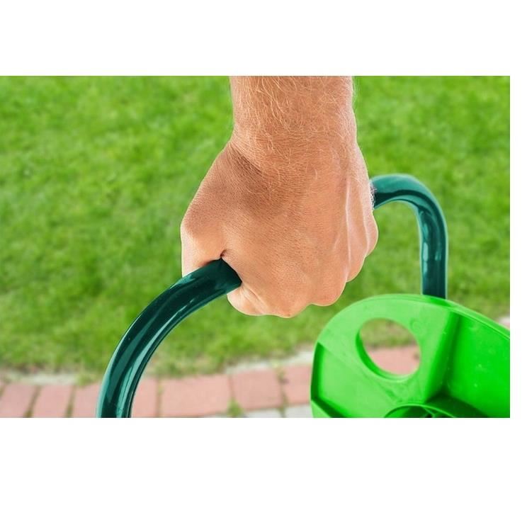 Tambur, rola, pentru furtun gradina, 1/2"-45 m, 3/4"-15 m, Verto