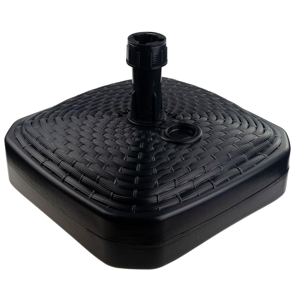 Suport umbrela, Prosperplast, patrat, 39x39x13 cm, antracit