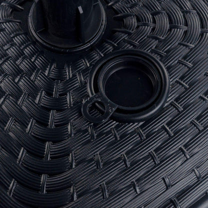 Suport umbrela, Prosperplast, patrat, 39x39x13 cm, antracit